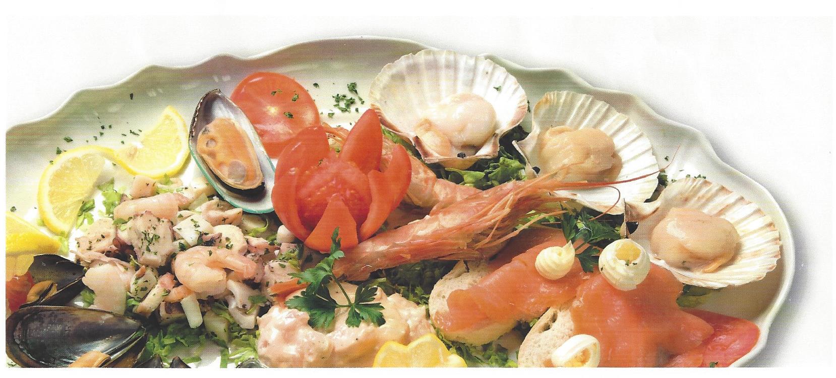 piatto misto di pesce