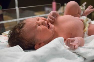 Newborn Baby Crying - Photography in Colorado Springs, CO