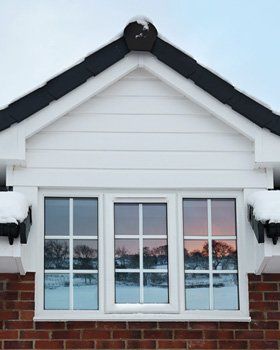 Triple window unit
