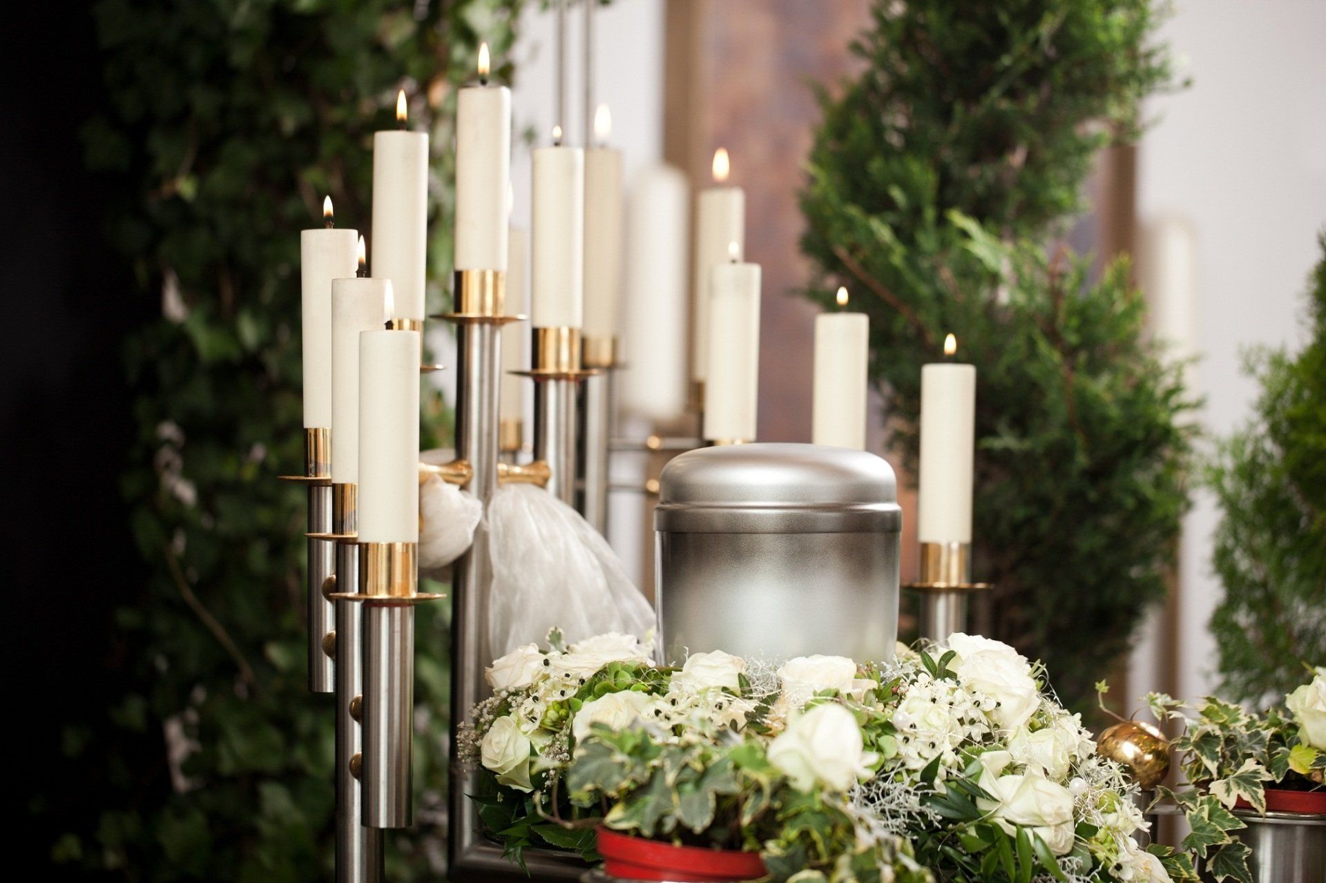 Addobbi floreali per funerali