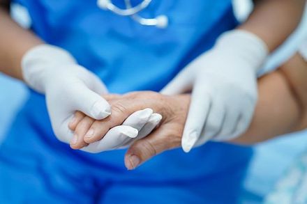 doctor's gloves