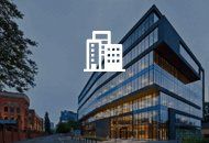 large glass office