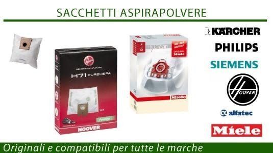 sacchetti per aspirapolvere