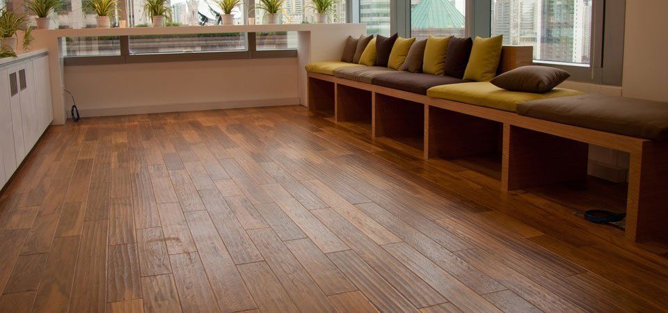 attractive brown wooden flooring