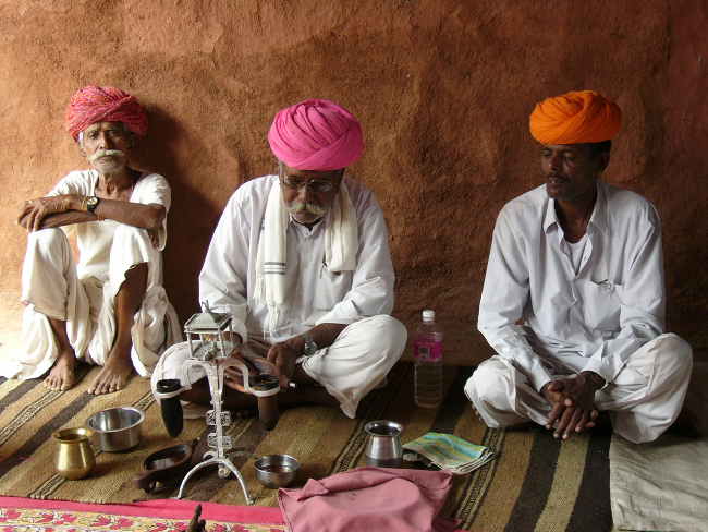 Indien Rajasthan Bishnoi Tour