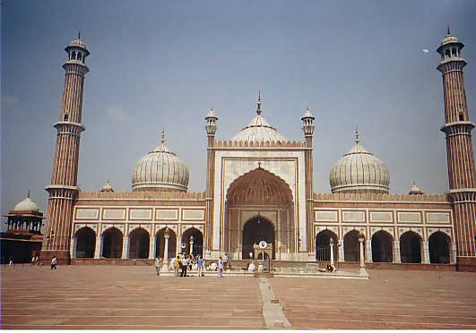 Indien Reise Delhi Jama Mashid