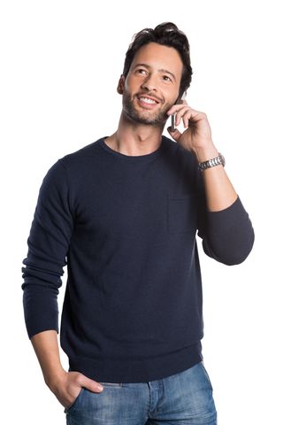 Advertising Response — Man Answering Phone Call in Concord, NH Advertising Response — Man Answering Phone Call in Concord, NH