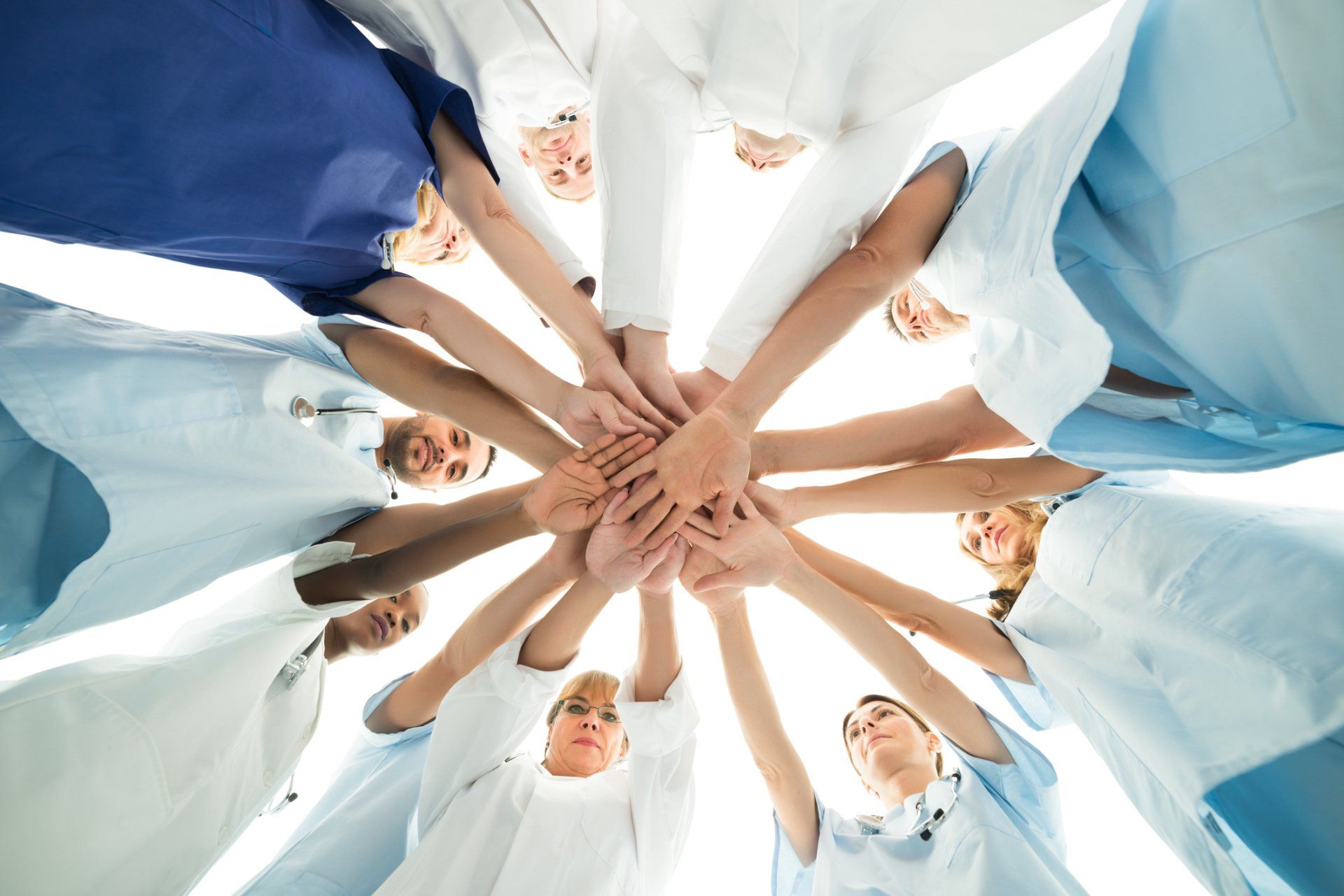 Staffs On Hands Together — Newburyport, MA — Vaka Dental Care