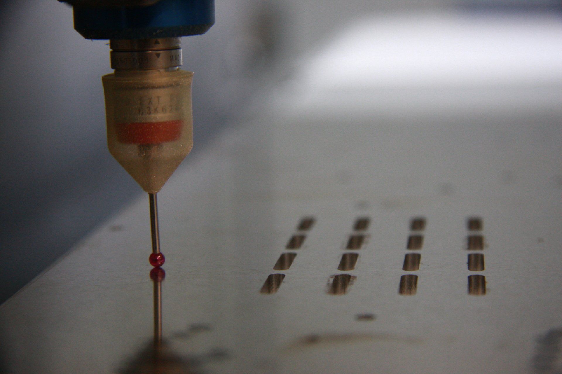 Messtaster einer CNC-Maschine