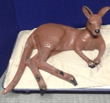 view of a deer