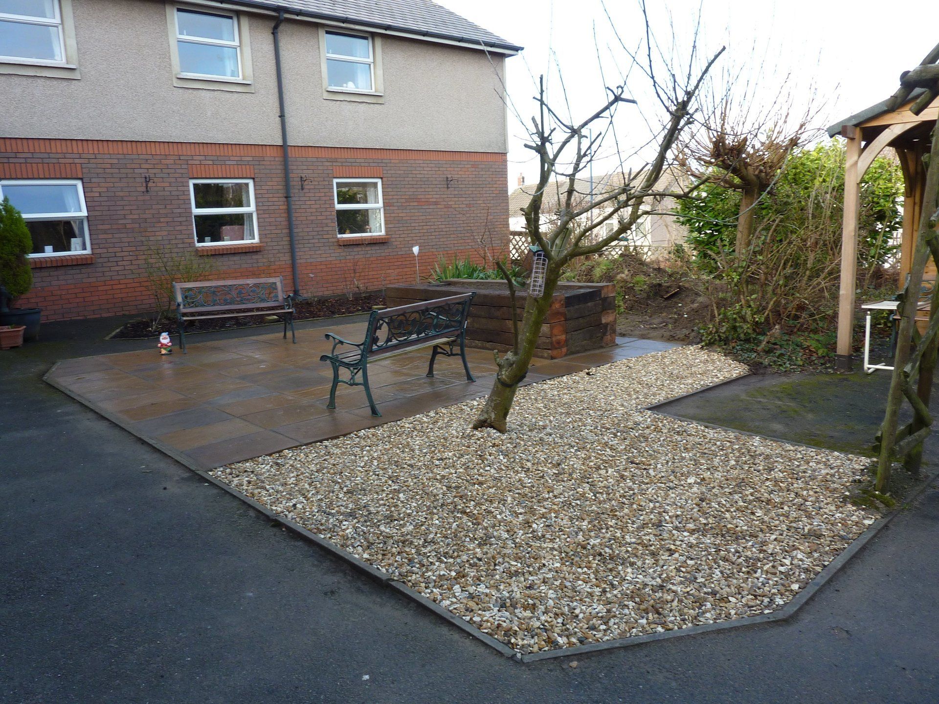 Patio paving