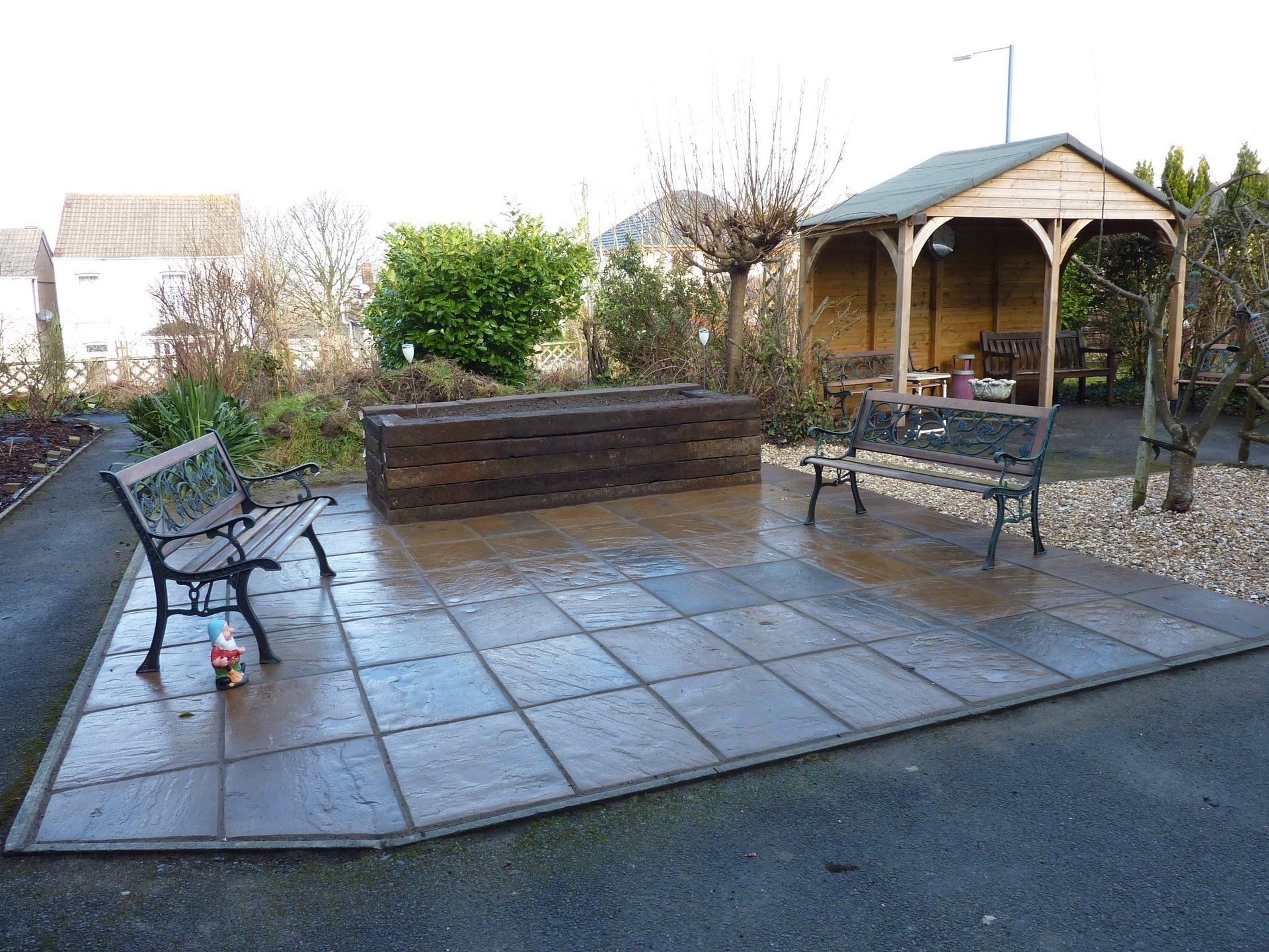 Patio paving