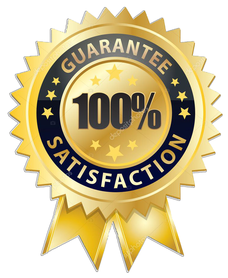 100% guarantee badge