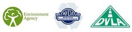 DVLA EnvironmentAgency logos