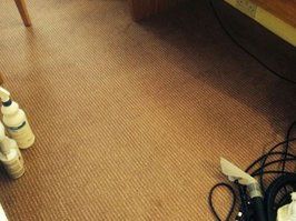 clean carpet