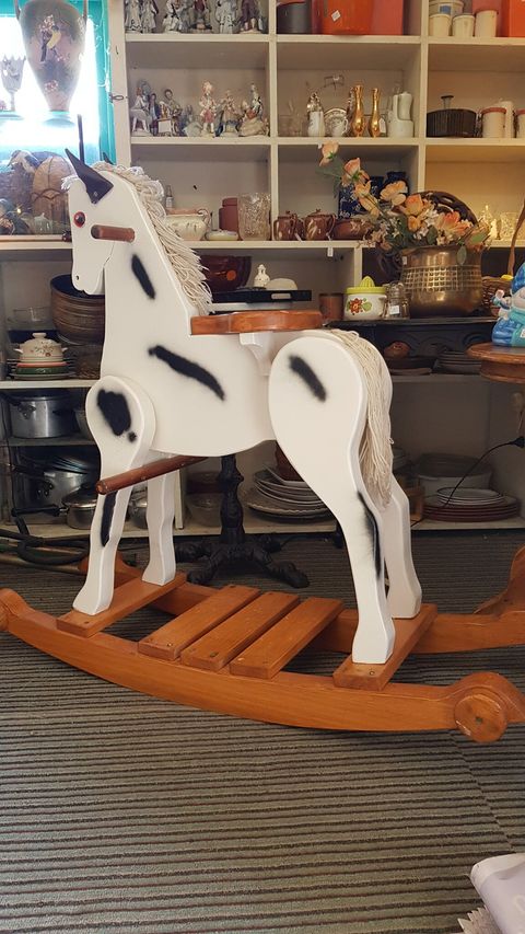 Wooden Shelves — Secondhand furniture & clothes in Raleigh, NSW Wooden Shelves — Secondhand furniture & clothes in Raleigh, NSW