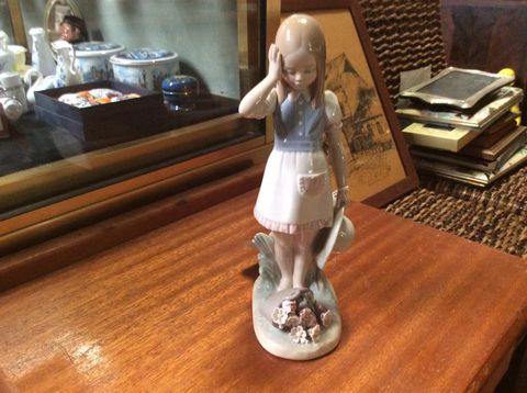 Antique Girl Figurine — Secondhand furniture & clothes in Raleigh, NSW Antique Girl Figurine — Secondhand furniture & clothes in Raleigh, NSW