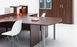 View of the office furniture