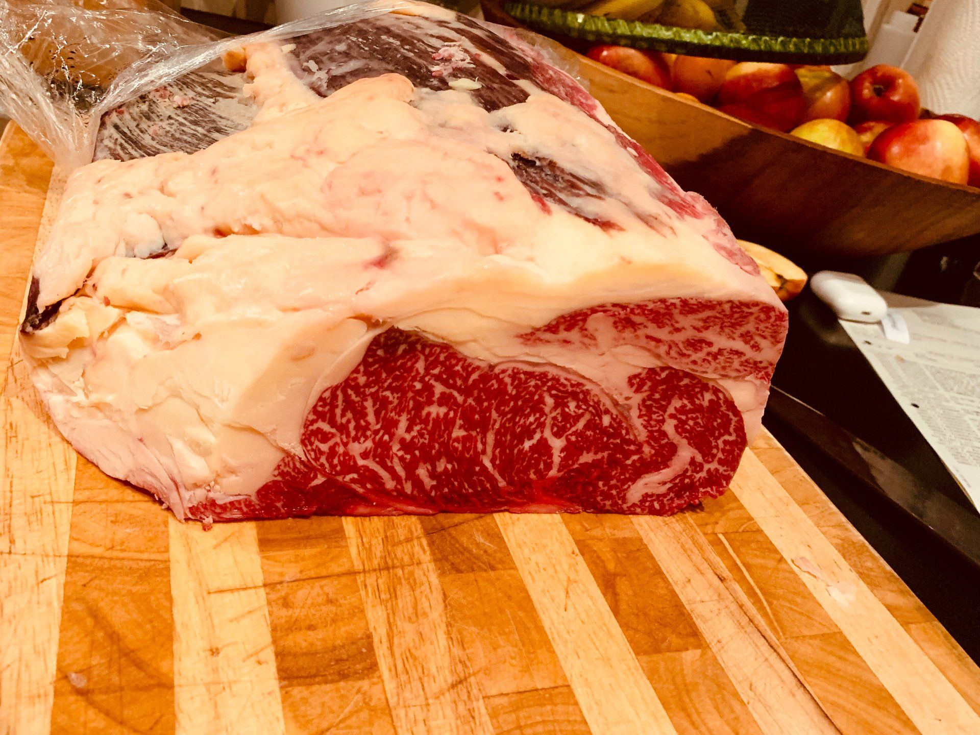 Frisches Wagyu Rindfleisch Tegyu mit Marmorierung vom Buchberghof am Tegernsee