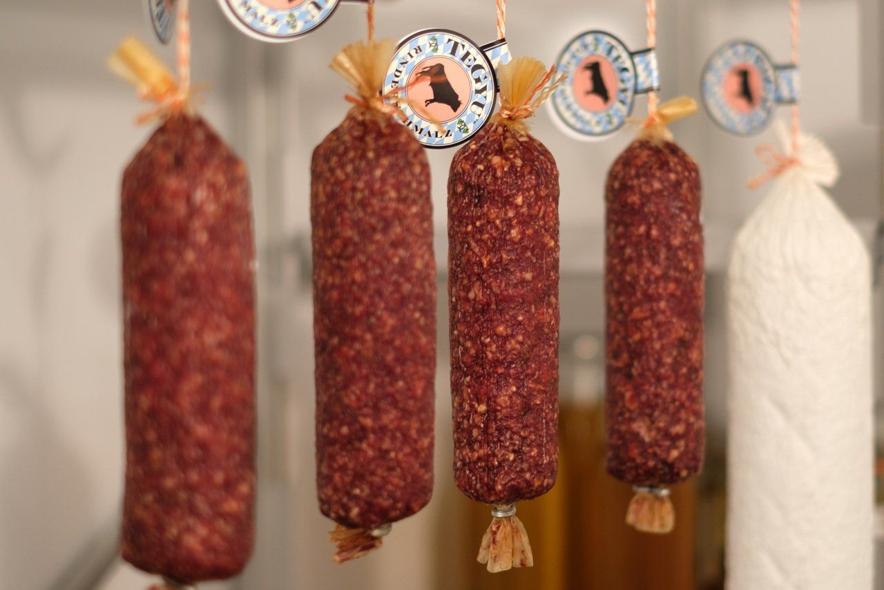 Wagyu Tegyu Salami aus dem Hofladen Buchberghof Tegernsee in Bayern