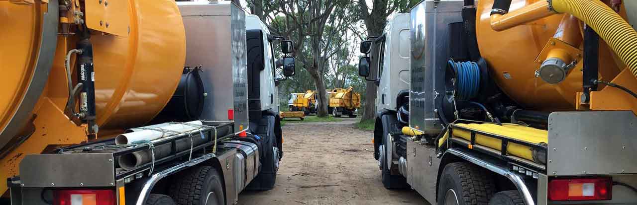 Dig deep - safely and securely Excavac trucks