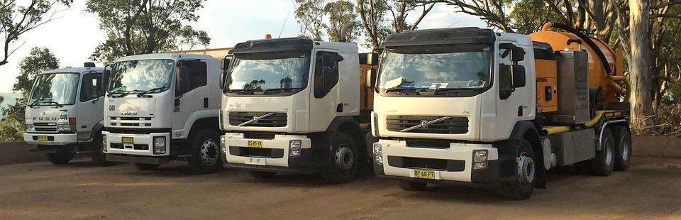 Cost effective hydro excavation from Excavac - some of the fleet