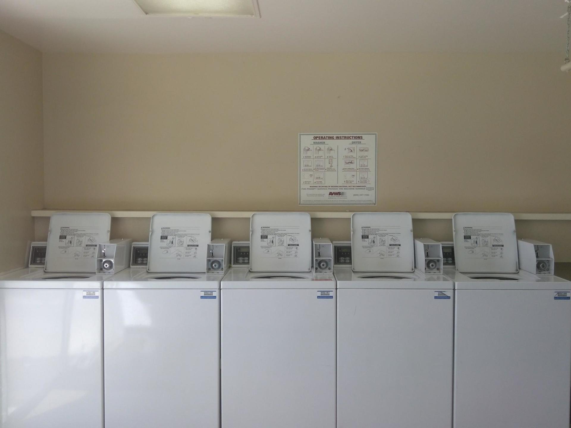 Laundry Room | Santa Clara Apartments