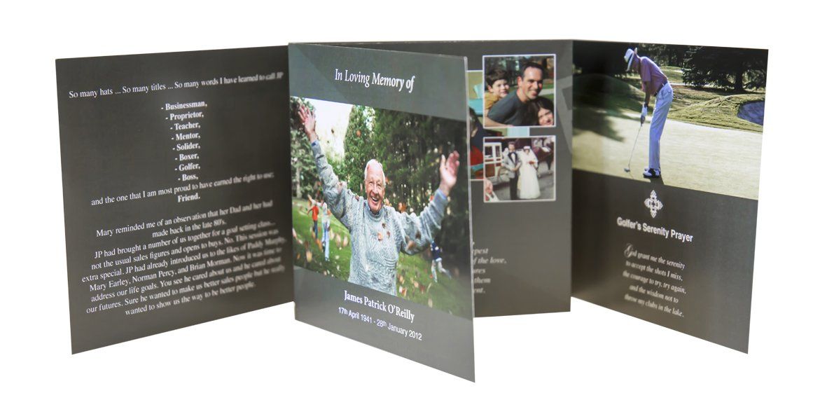 Open Eulogy Card