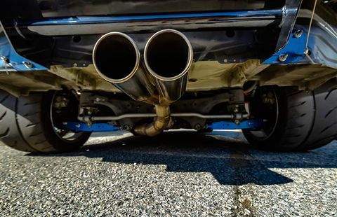 Exhaust Pipe at the Bottom of Car — Springfield, MA — Ed's Custom Muffler Exhaust Pipe at the Bottom of Car — Springfield, MA — Ed's Custom Muffler