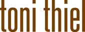 The name toni thief is written in brown letters on a white background.