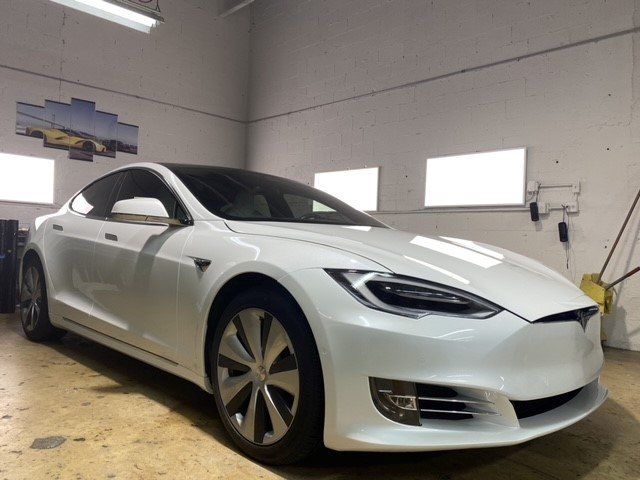 Car In Auto Shop — Miami, FL — Solar Tint, Inc.
