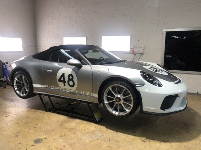 Sports Automobile Inside The Garage — Miami, FL — Solar Tint, Inc.