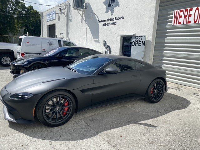 Automobiles Parked Outside The Window Tinting Shop — Miami, FL — Solar Tint, Inc.