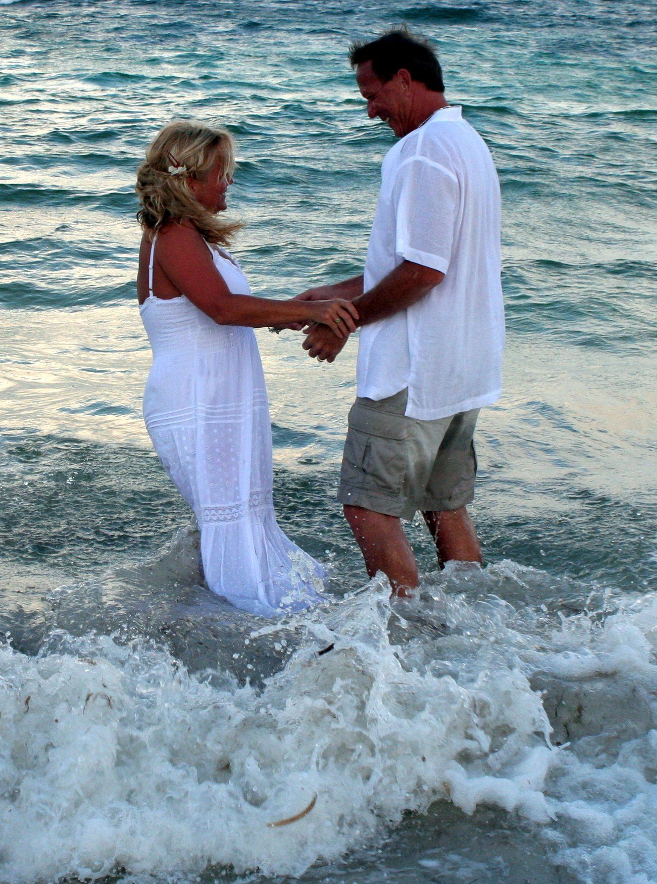 Trash the dress!