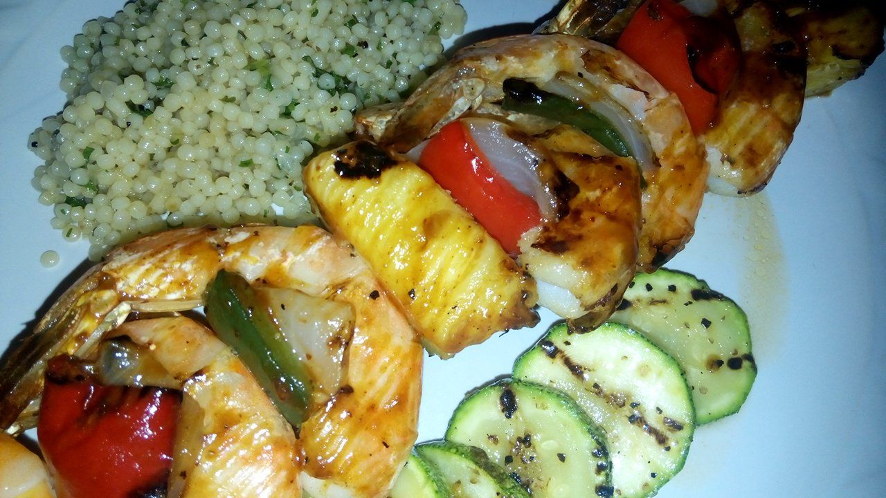 Caribbean Coconut Encrusted Fish Coconut Encrusted Fish, Caribbean with options Chicken, Shrimp