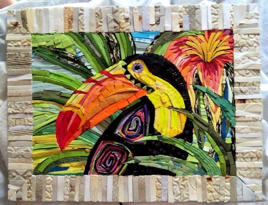Flip-Flop mosaic Tucan