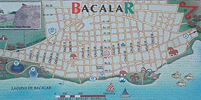 Bacalar Map Bacalar Map