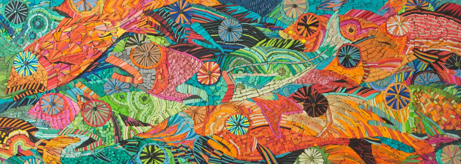 Flip flop art by Marcia Bales