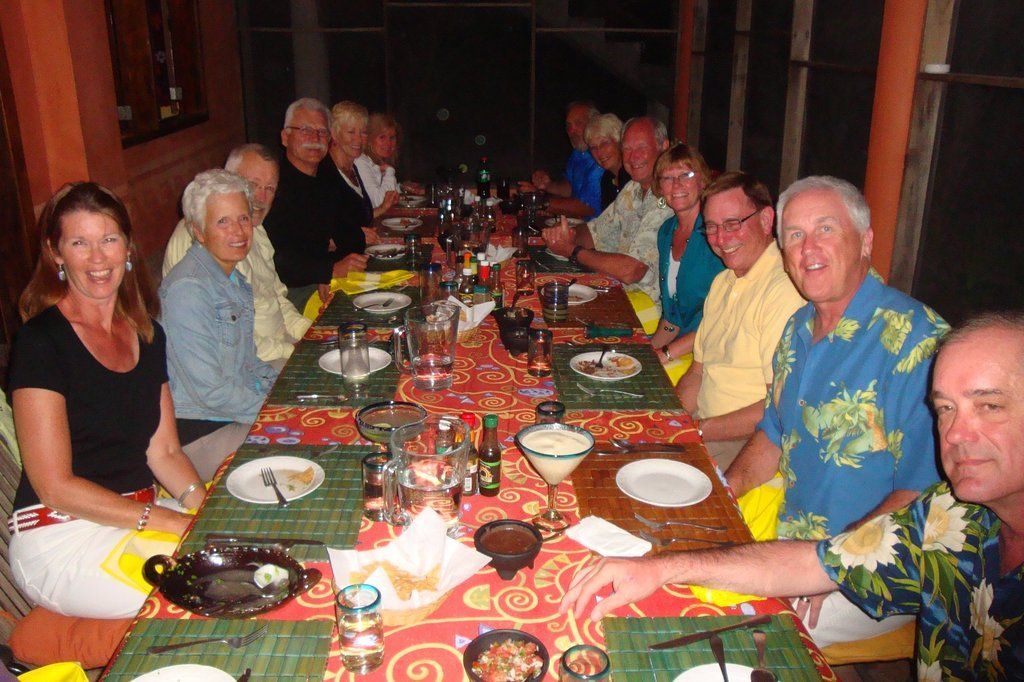 Family style dinner