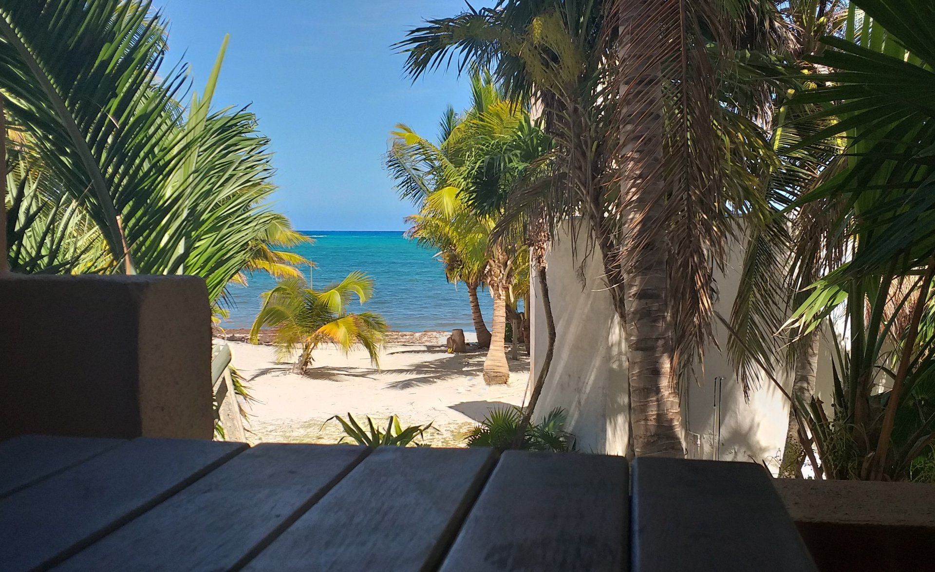 Vue depuis le balcon de Tonina