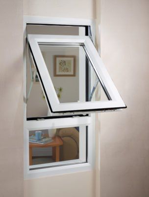 top opening pvc window