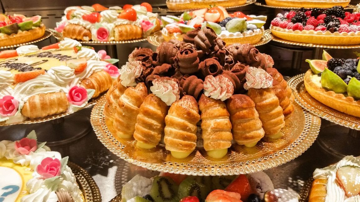Pasticcini con la panna