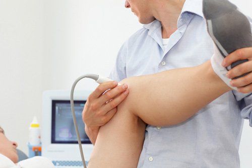Female patient's knee joint dynamic test - Orthopedic in Sewell NJ