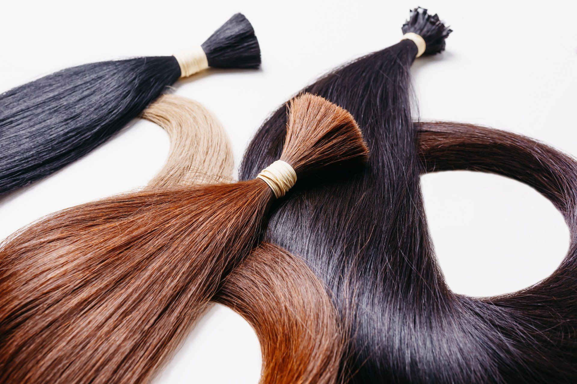code realizzate con capelli naturali