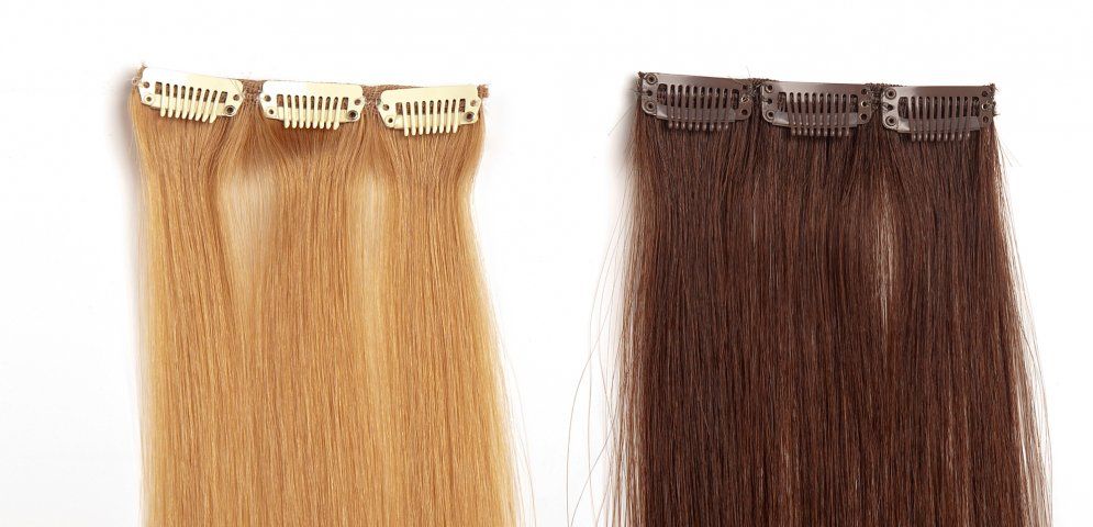 extension realizzate con capelli naturali o sintetici