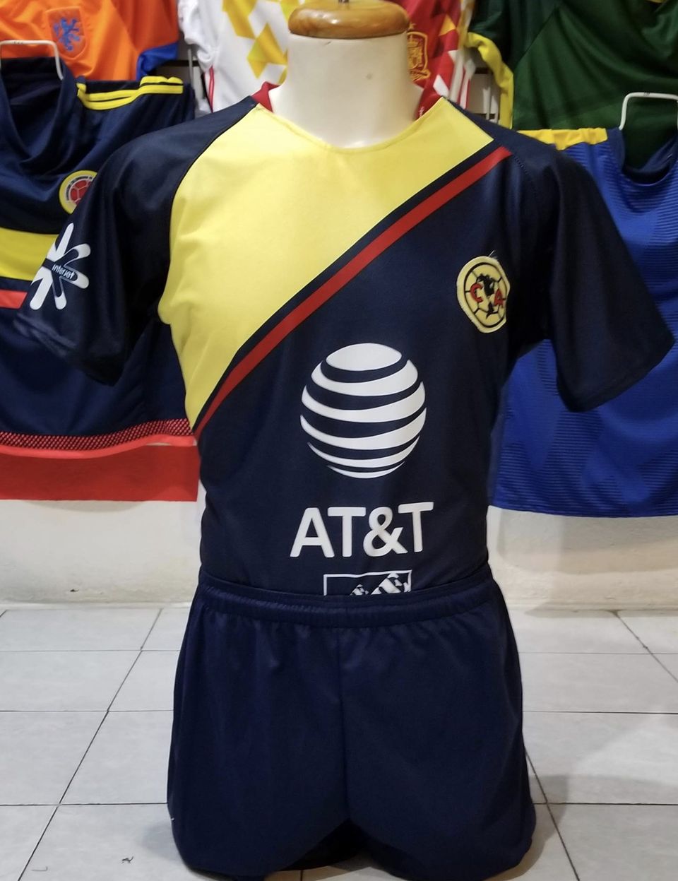 Uniforme Club America Visita 2018