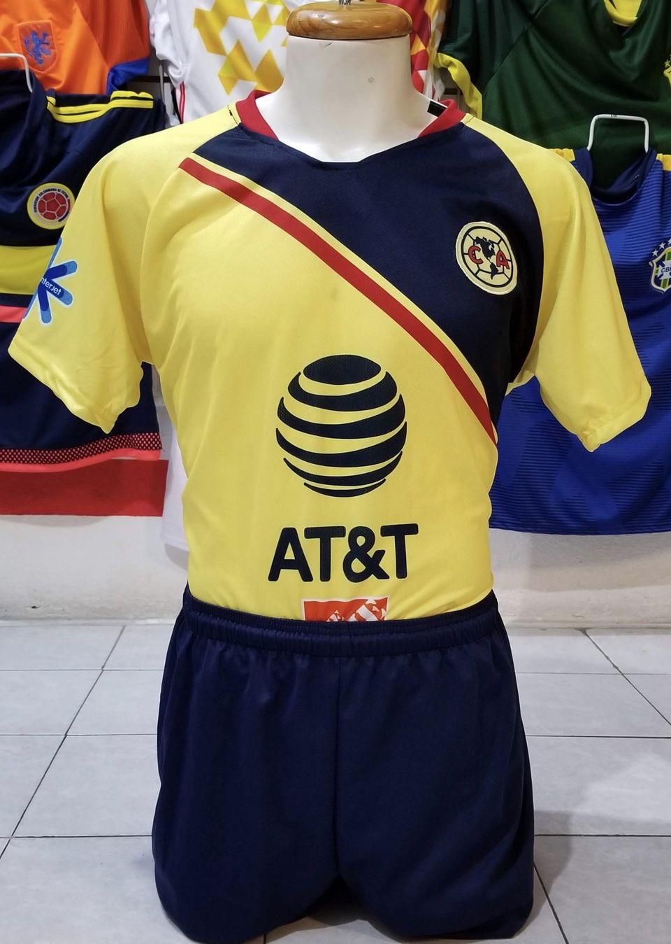 Uniforme Club America Local 2018