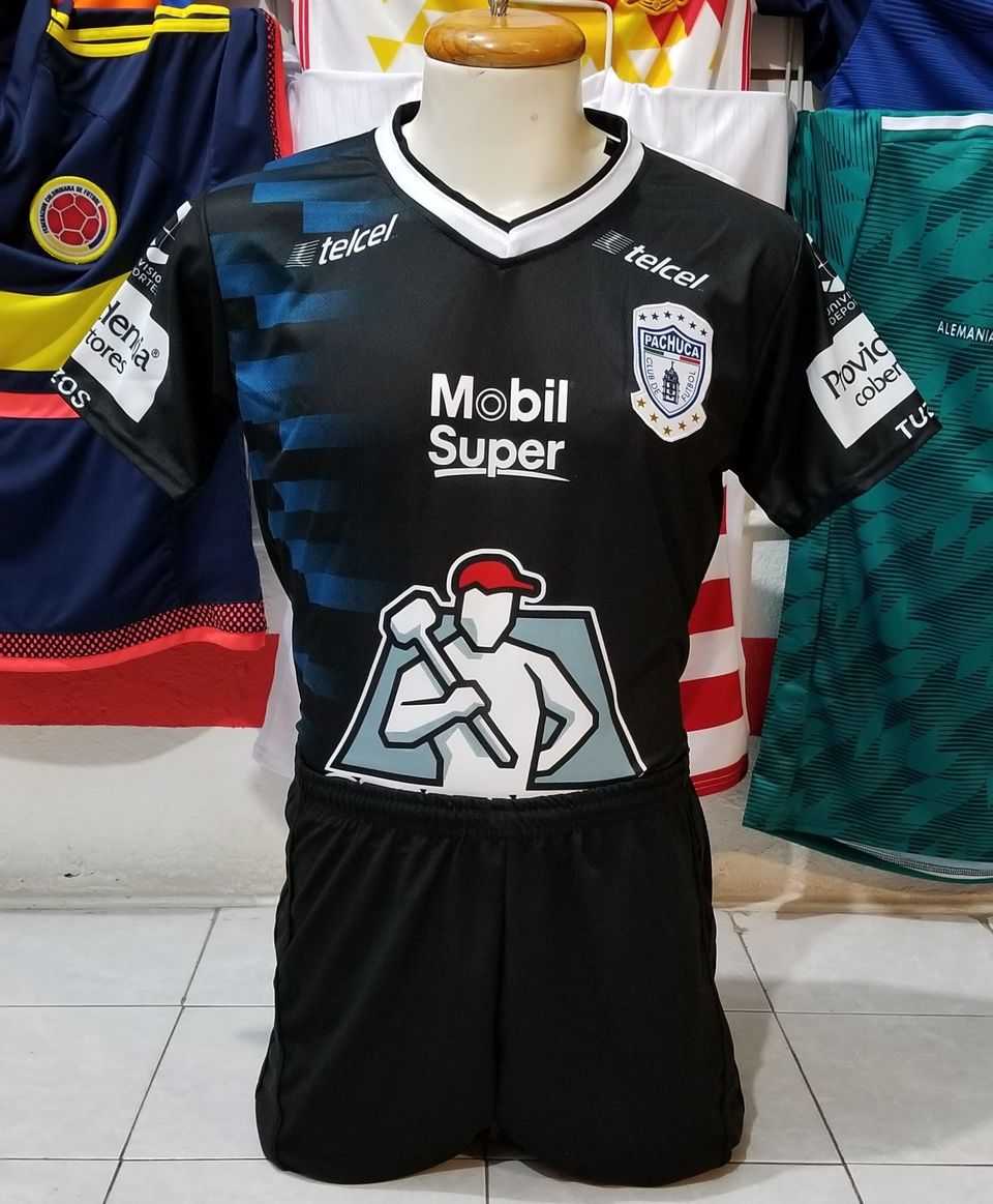Uniforme Pachuca Visita 2019