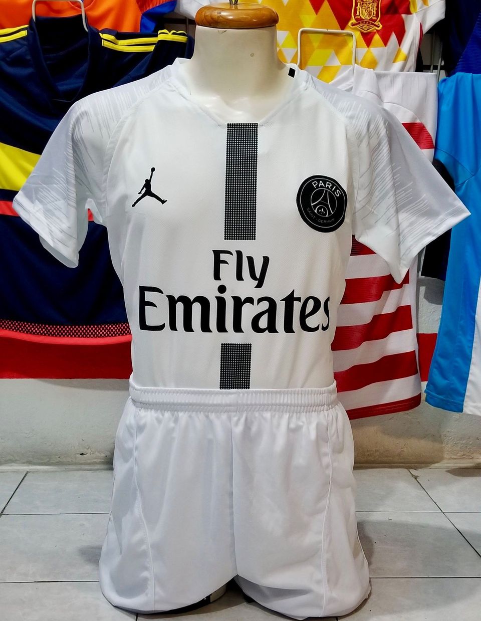 Uniforme PSG Visita Jordan 2018/2019