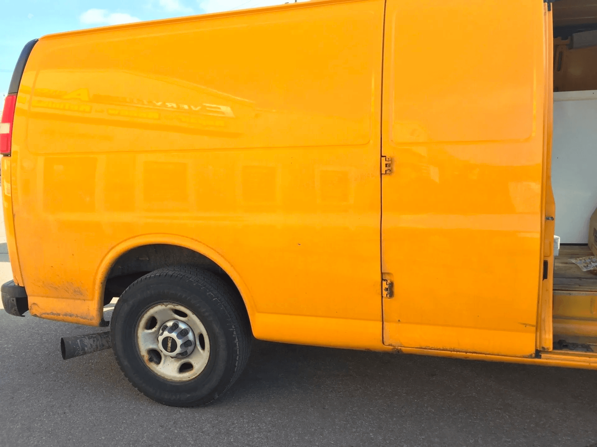 GMC Van restoration